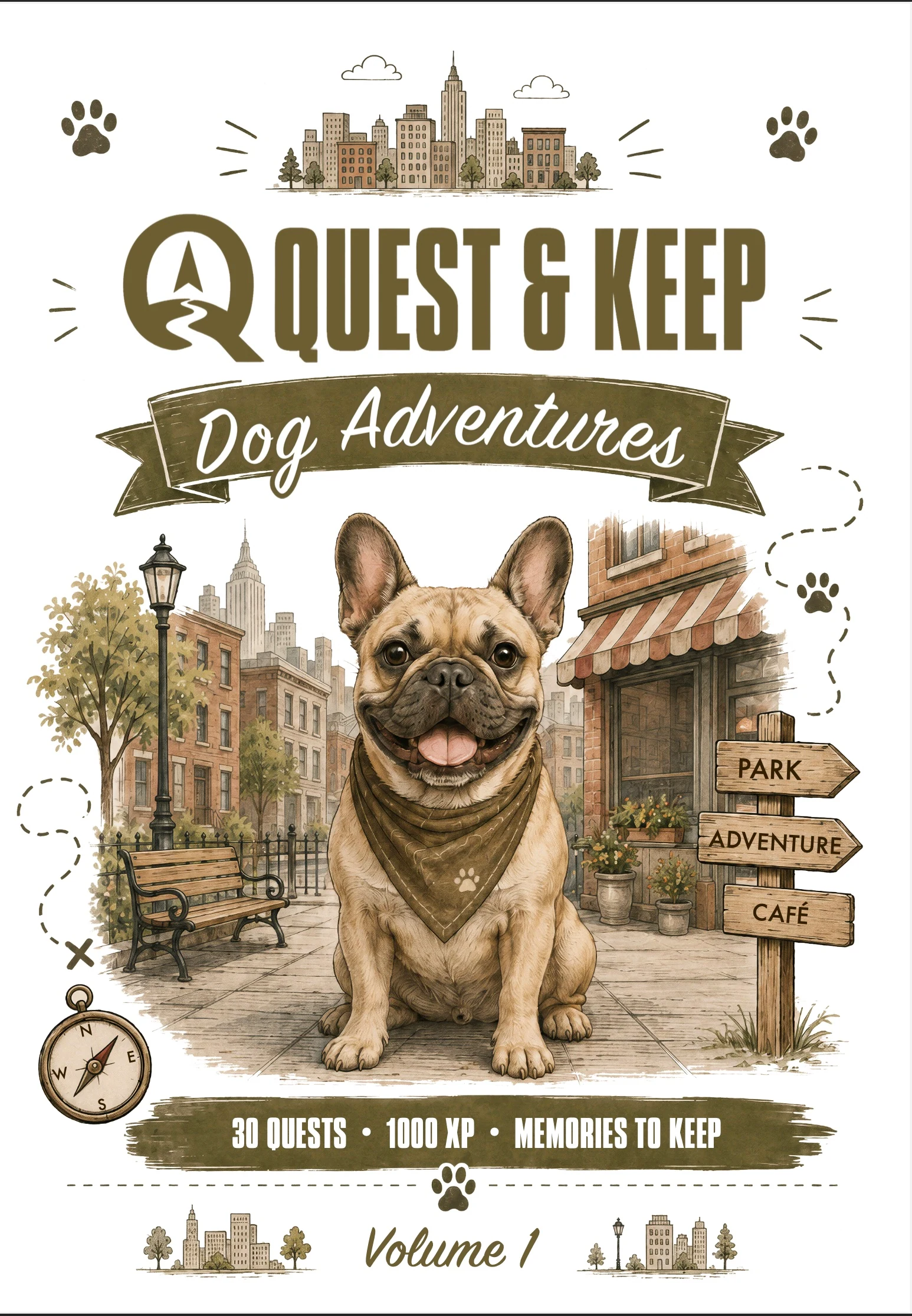Dog Adventures, 30 Real-World Quests to Level Up Together